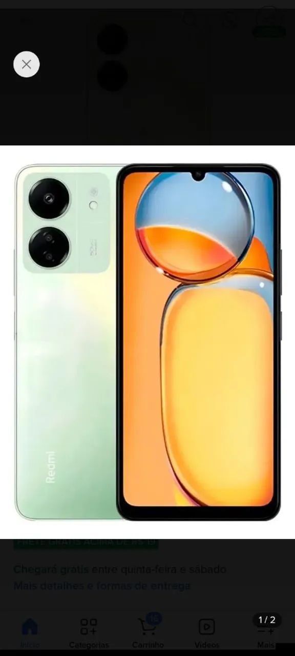 Celular semi-novo único dono 