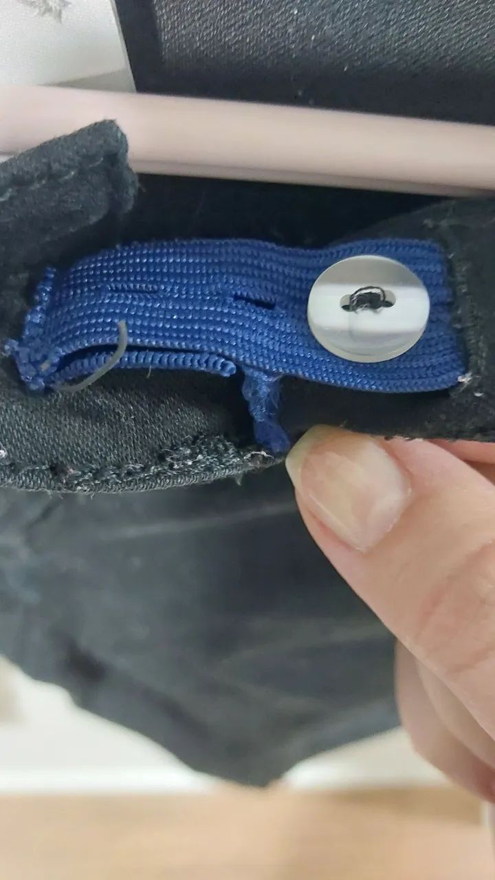 Calça jeans preta infantil  - Foto 3