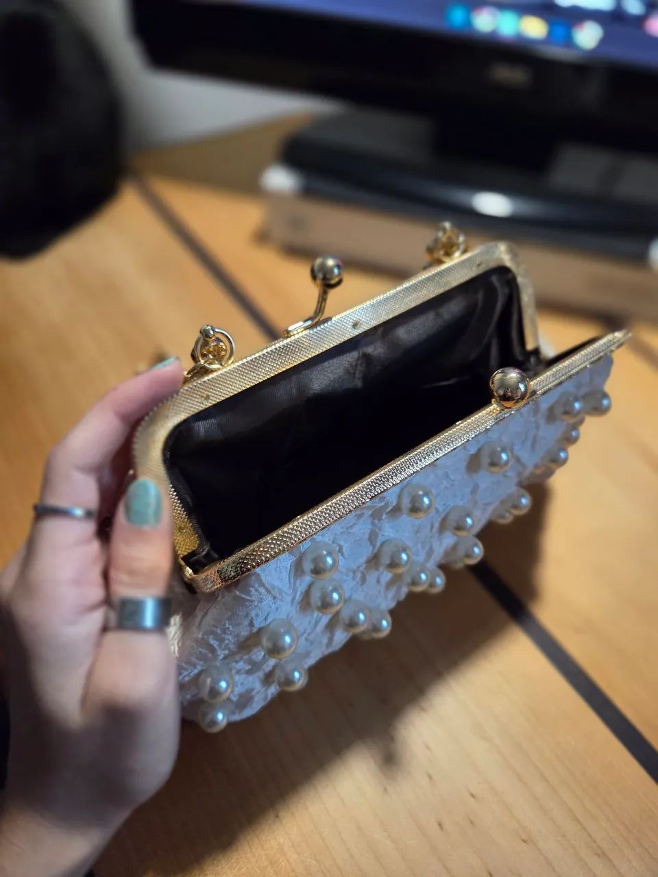 Bolsa branca - Foto 4
