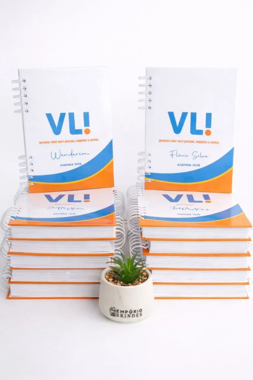 Agendas personalizadas atacado 