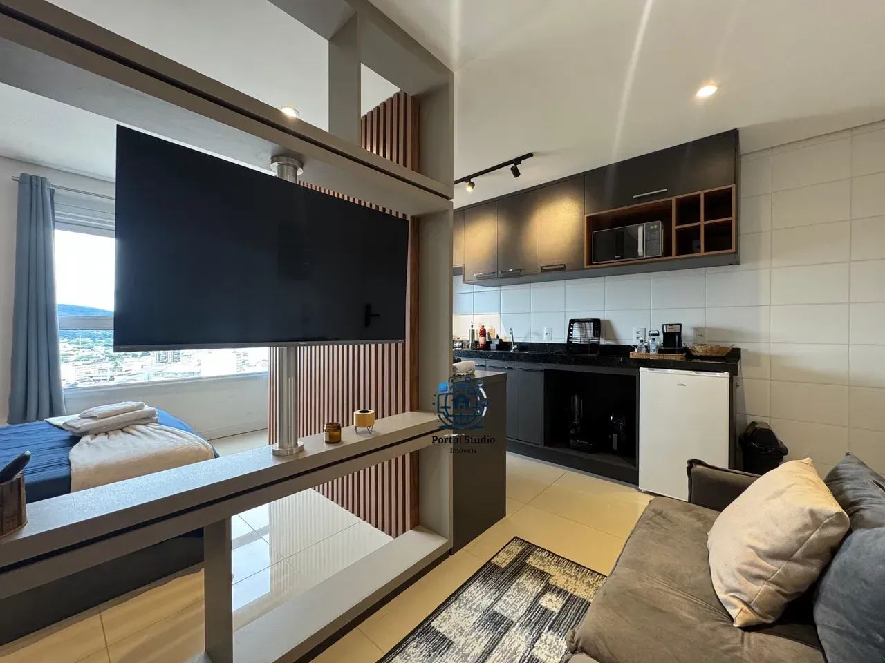 STUDIO MOBILIADO COM 26M -  À VENDA  CENTRO DE MOGI DAS CRUZES - Foto 3
