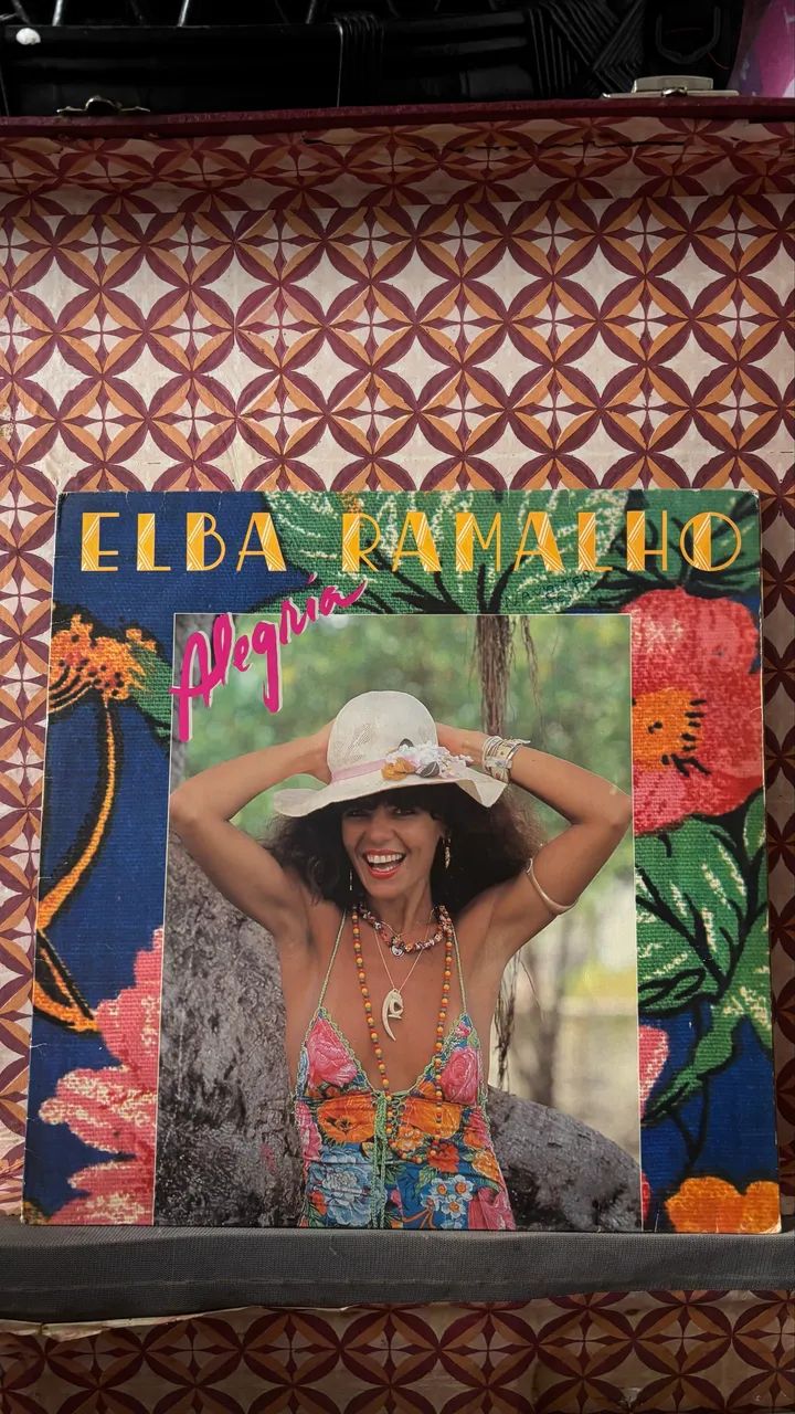 LP Elba Ramalho - Alegria 1982 | Bate Coração | Vinil Ariola - Foto 2