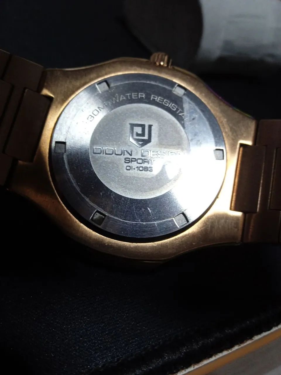Relógio Original Importado Dourado - Foto 4