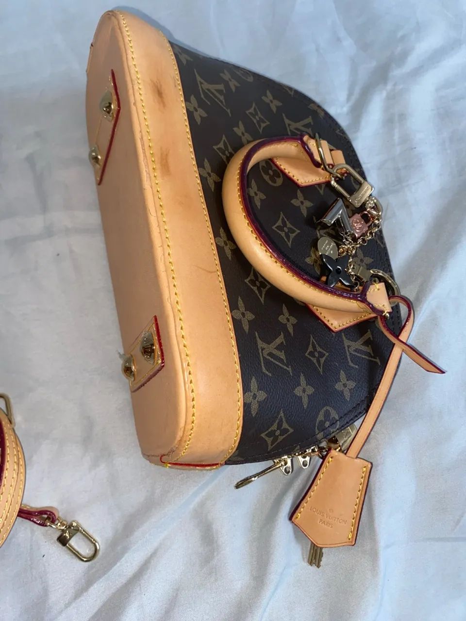 Bolsa Louis Vuitton BB Alma Original muito  abaixo do valor por conta do desgasto   - Foto 5