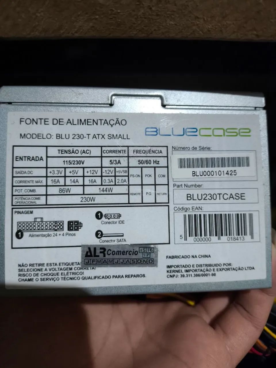 Fonte de Alimentação - ATX - Bluecase - Foto 2