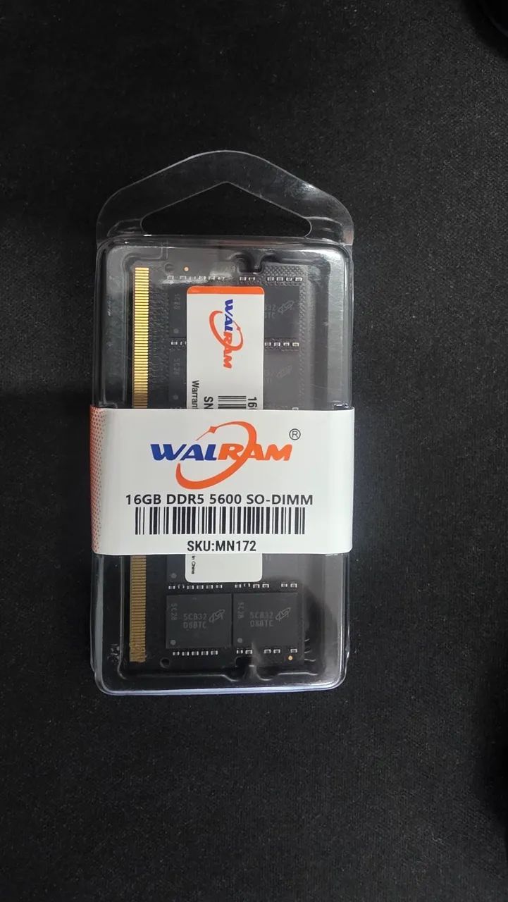 Memoria so-dim ddr5 16gb 5600