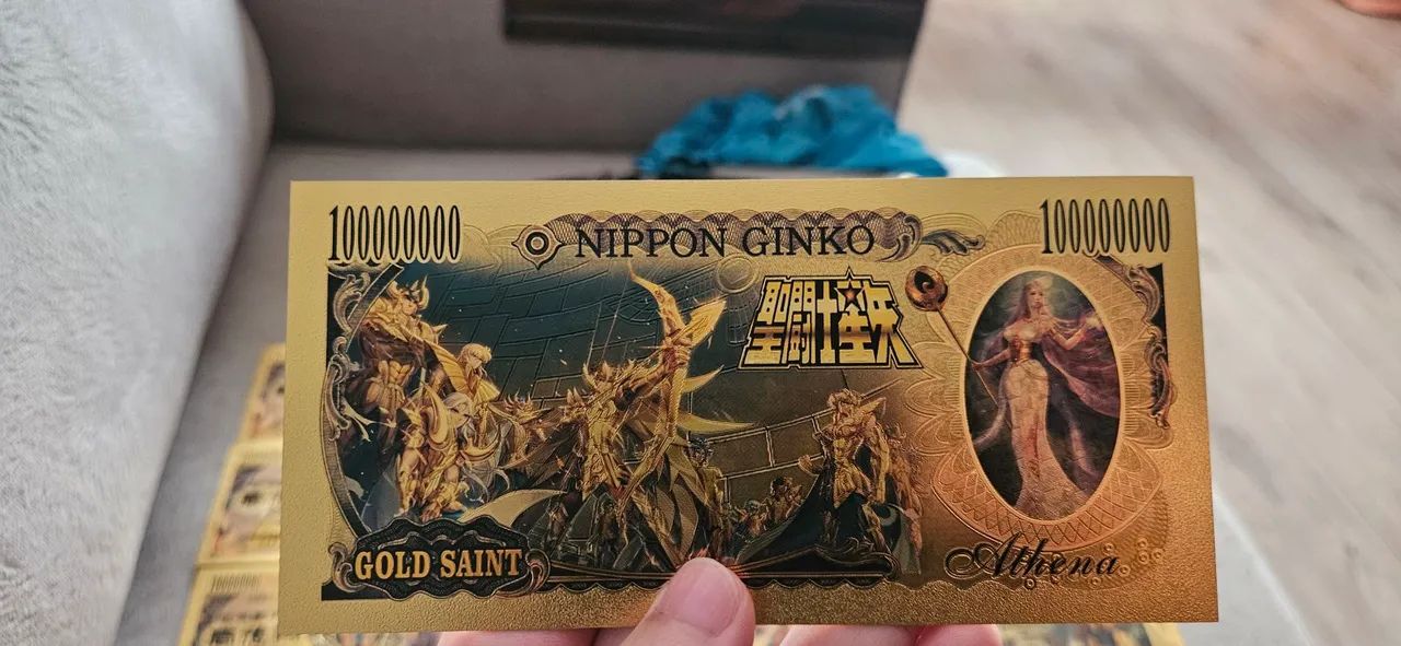 Cedula Fantasia Nippon Ginko - Os cavaleiros do zodiaco (12 de