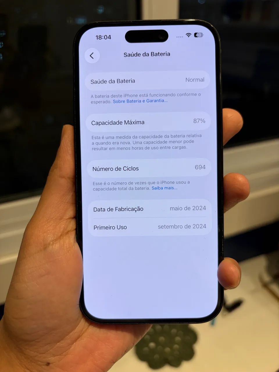 IPhone 15 - 128GB - Preto - Foto 2