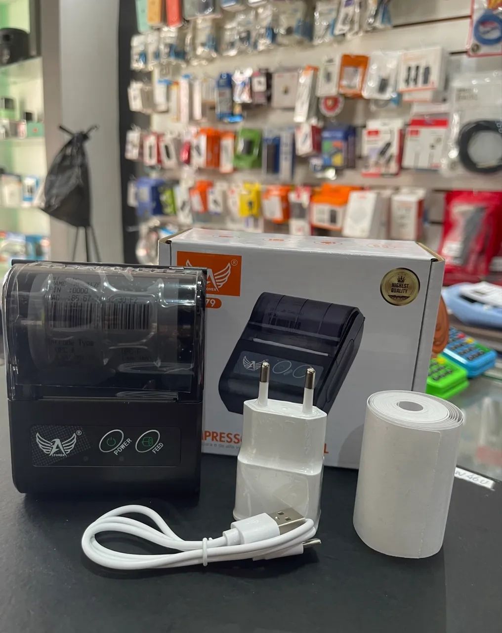 Mini Impressora Térmica Portatil Bluetooth Kp-1025 Knup
