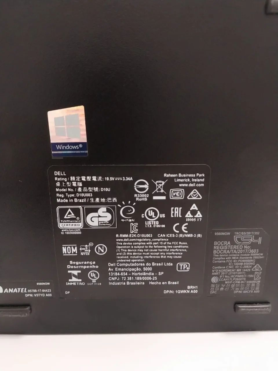 Mini PC Dell Optiplex Intel i5 9500T -SSD NVMe 256gb - 16Gb ram