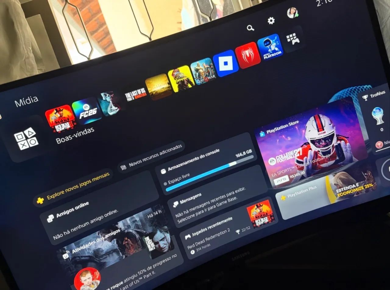 Monitor Odissey G5, 27 polegadas 1440p