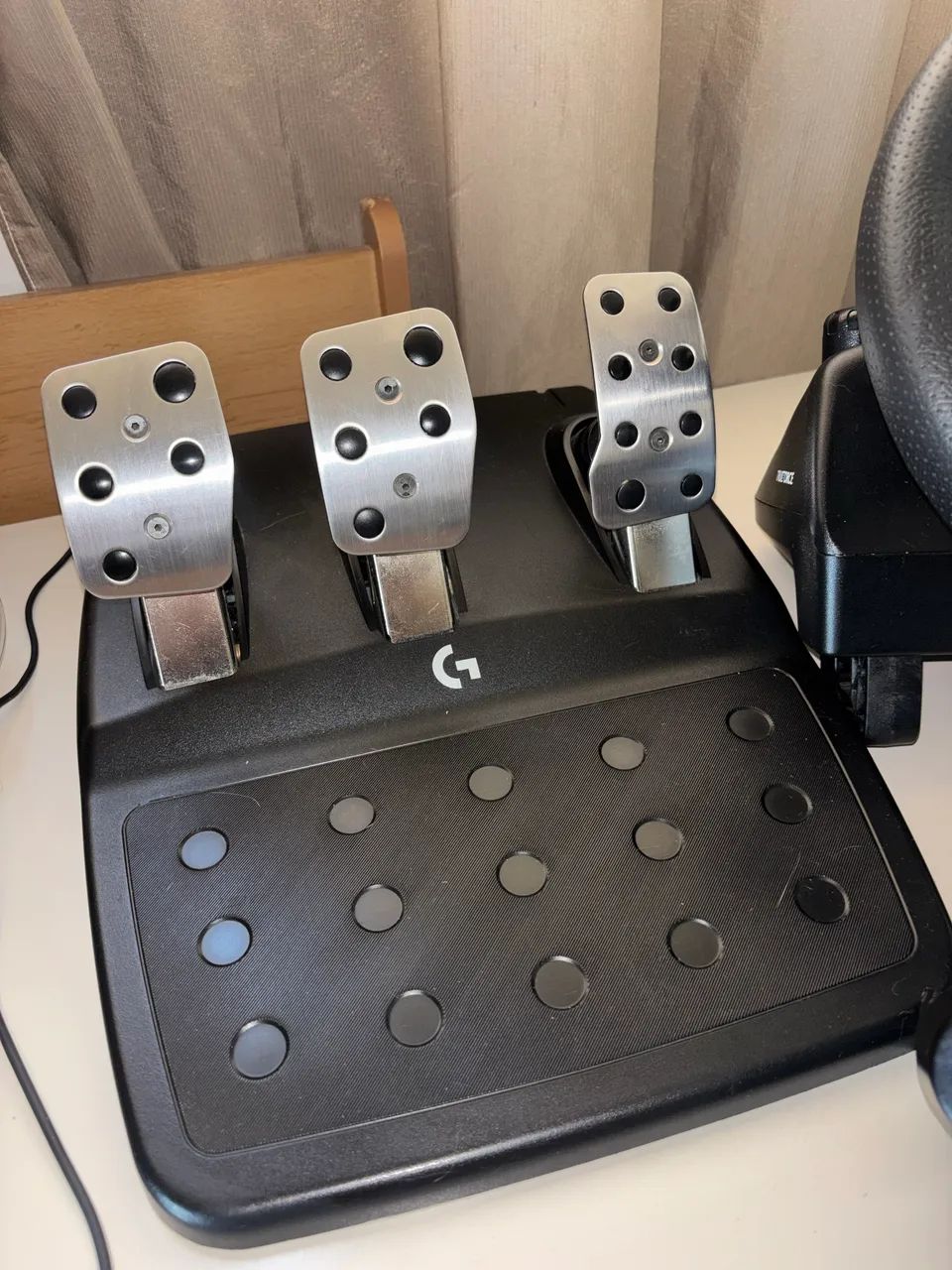 VOLANTE G923 LOGITECH + SHIFTER - Foto 5