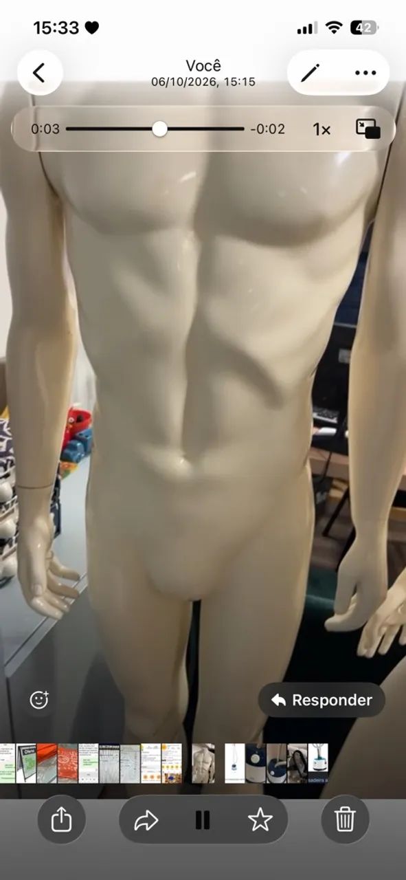 Manequim masculino  - Foto 2