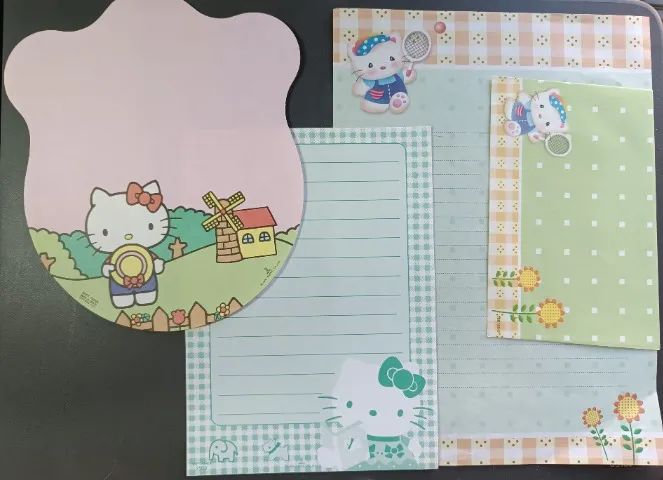Kit Hello Kitty - coleção papel de carta