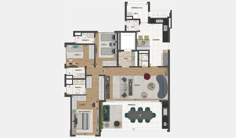 PLANTA 163m²