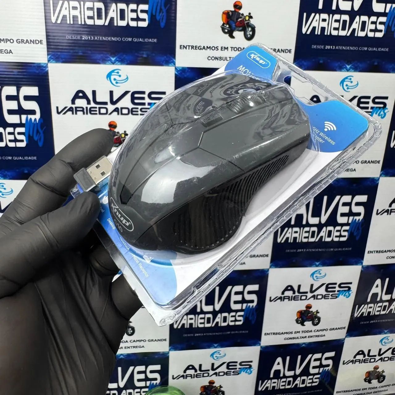 Mouse Sem Fio 2.4ghz 1600DPI - Foto 2