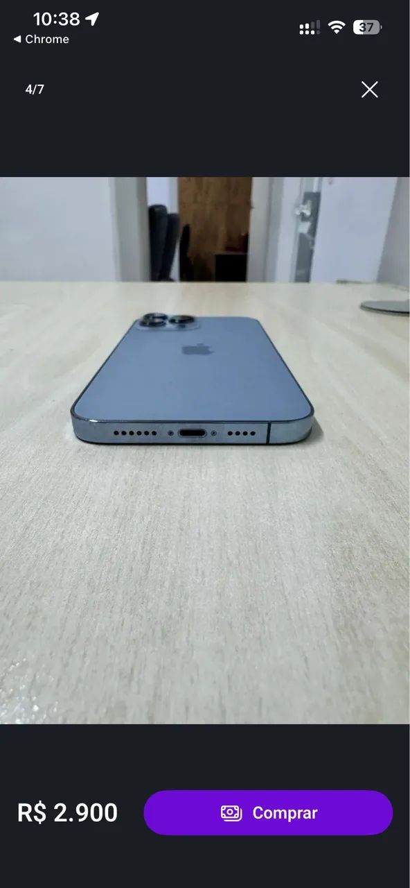 iPhone 13 Pro Azul Sierra - 128GB - Foto 3