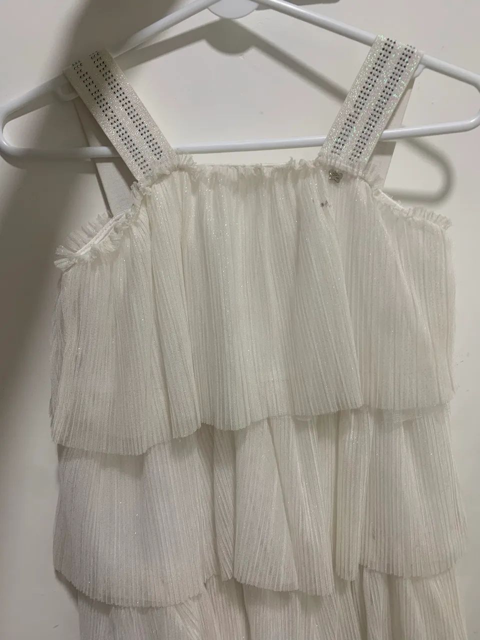 Vestido petit cherie Branco - Foto 2