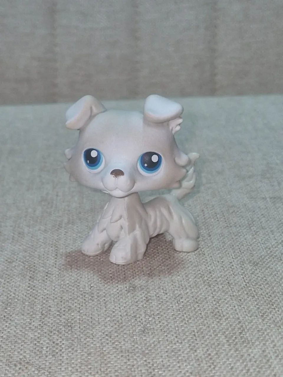 Brinquedo LPS #363 - Cachorro com Cachecol