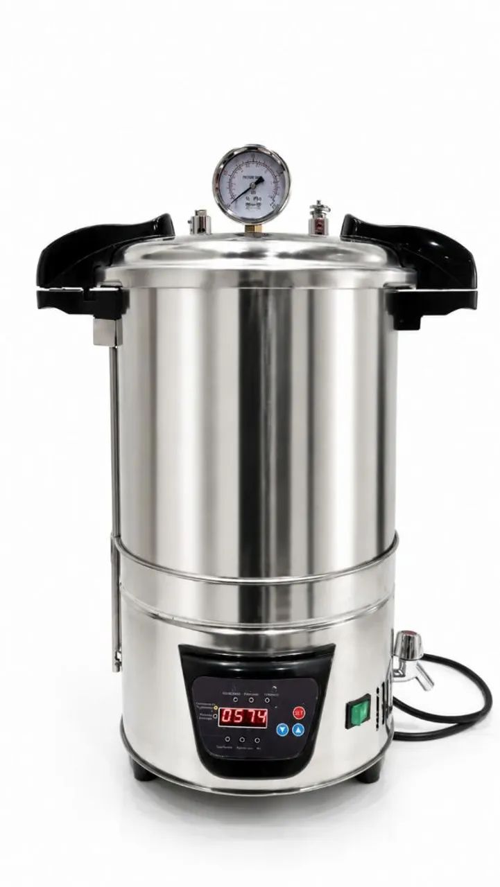 AUTOCLAVE DIGITAL PORTÁTIL VERTICAL