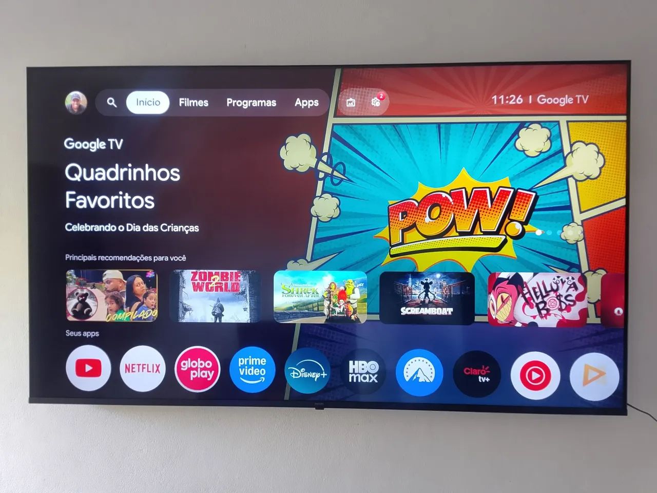 Smart tv 75 polegadas Philips 