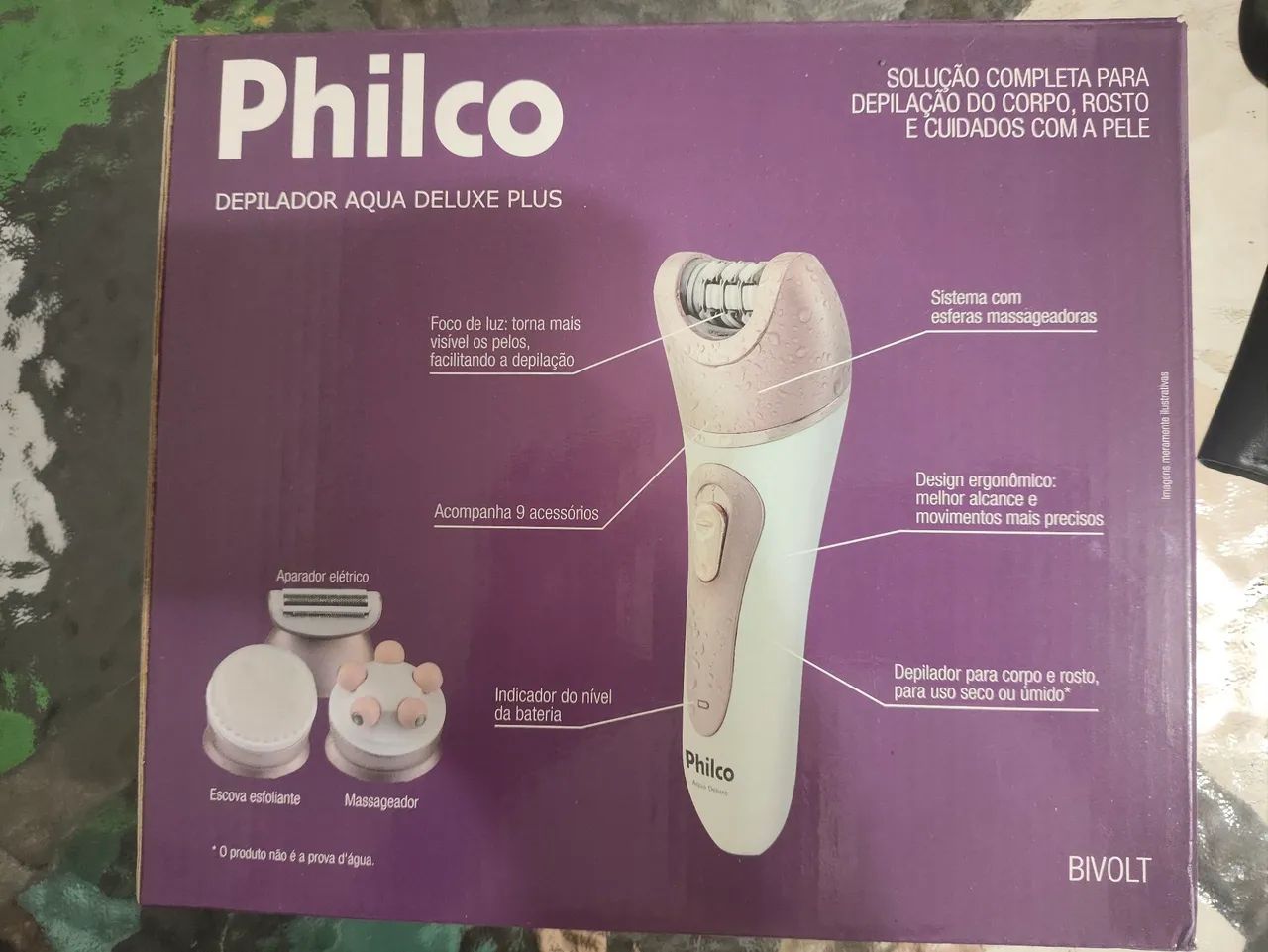 Depilador Philco Acqua Deluxe Plus