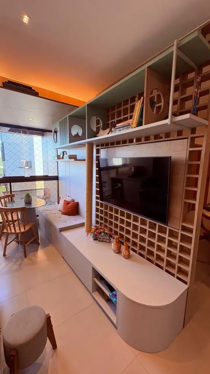 Lindo apto 3/4, uma suite