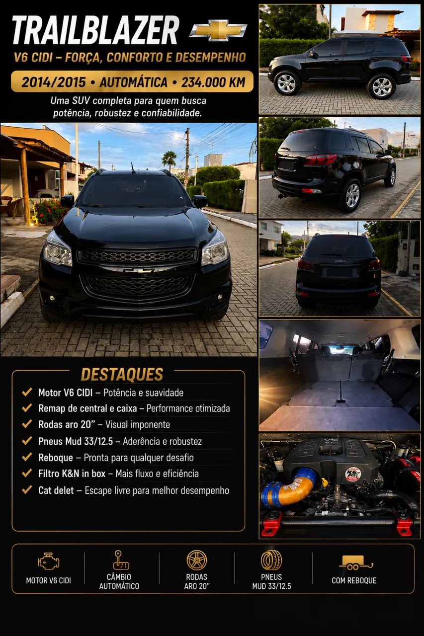 Chevrolet Trailblazer TRAILBLAZER LTZ 3.6 V6 Aut. 2015
