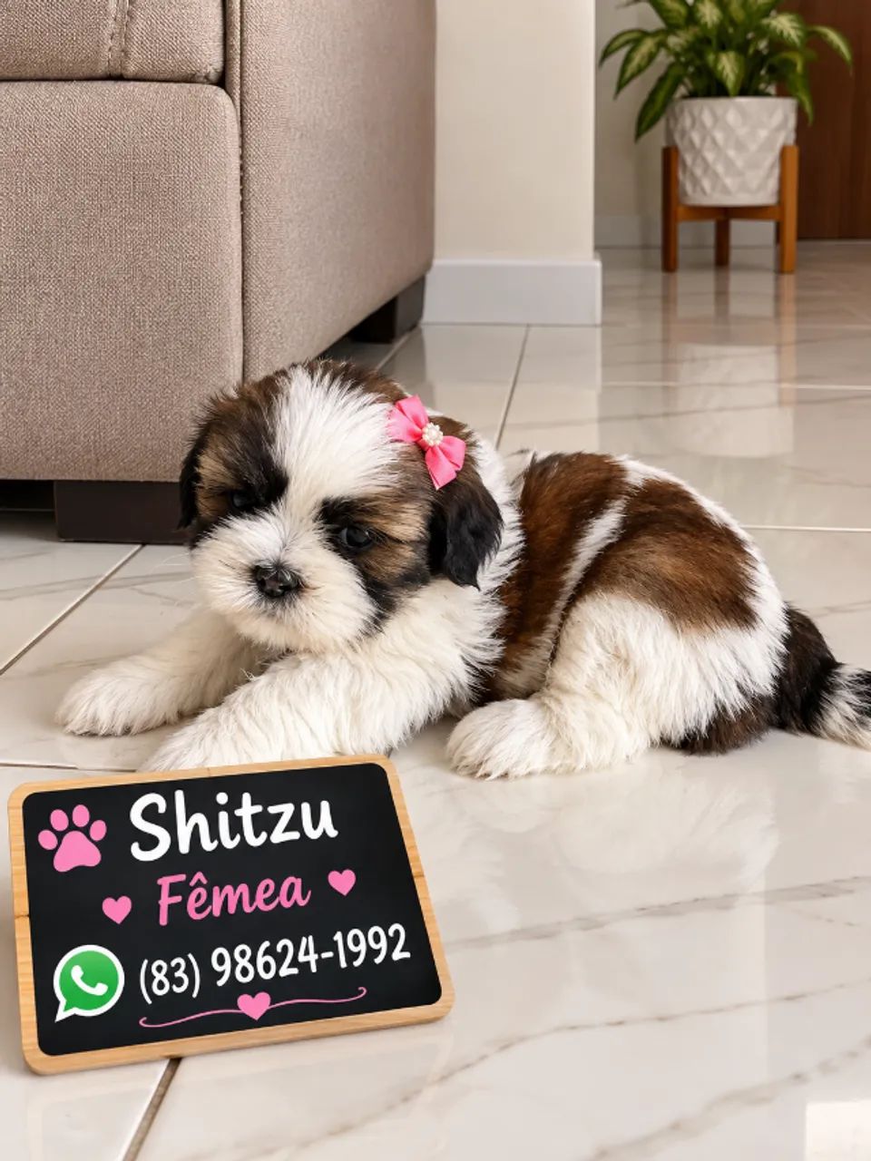 Shith-zu Macho e Fêmea - Foto 2