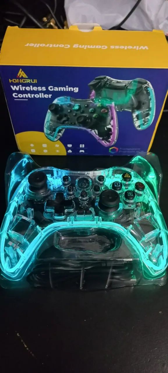 Controle Bluetooth Nintendo switch RGB - Foto 5