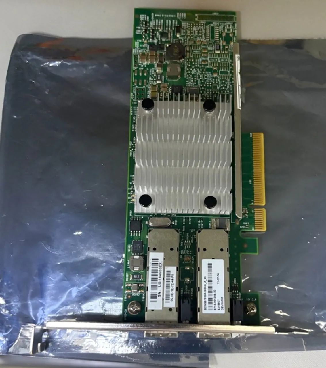 Placa Rede Qlogic Broadcom Dual 10gb Sfp+ Bcm957810a1006g - Foto 2