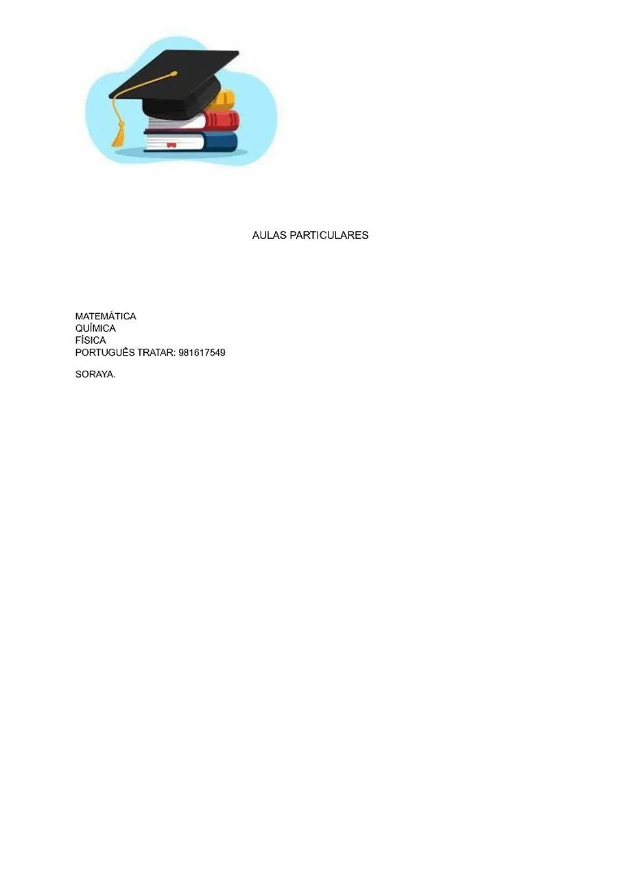 Aulas Particulares 