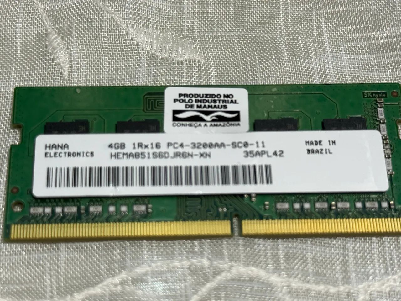 Memória RAM DDR4 4Gb 