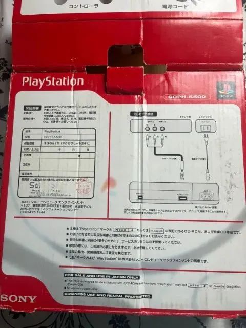 PlayStation SCPH-5500 com caixa, cabos, fonte, cartão de memoria e controle, tudo original - Foto 3