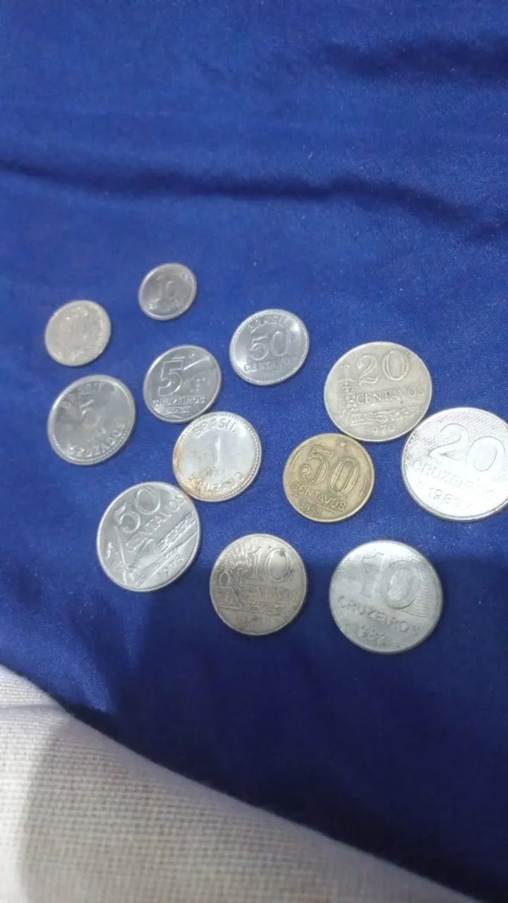 moedas antigas leva o pacote