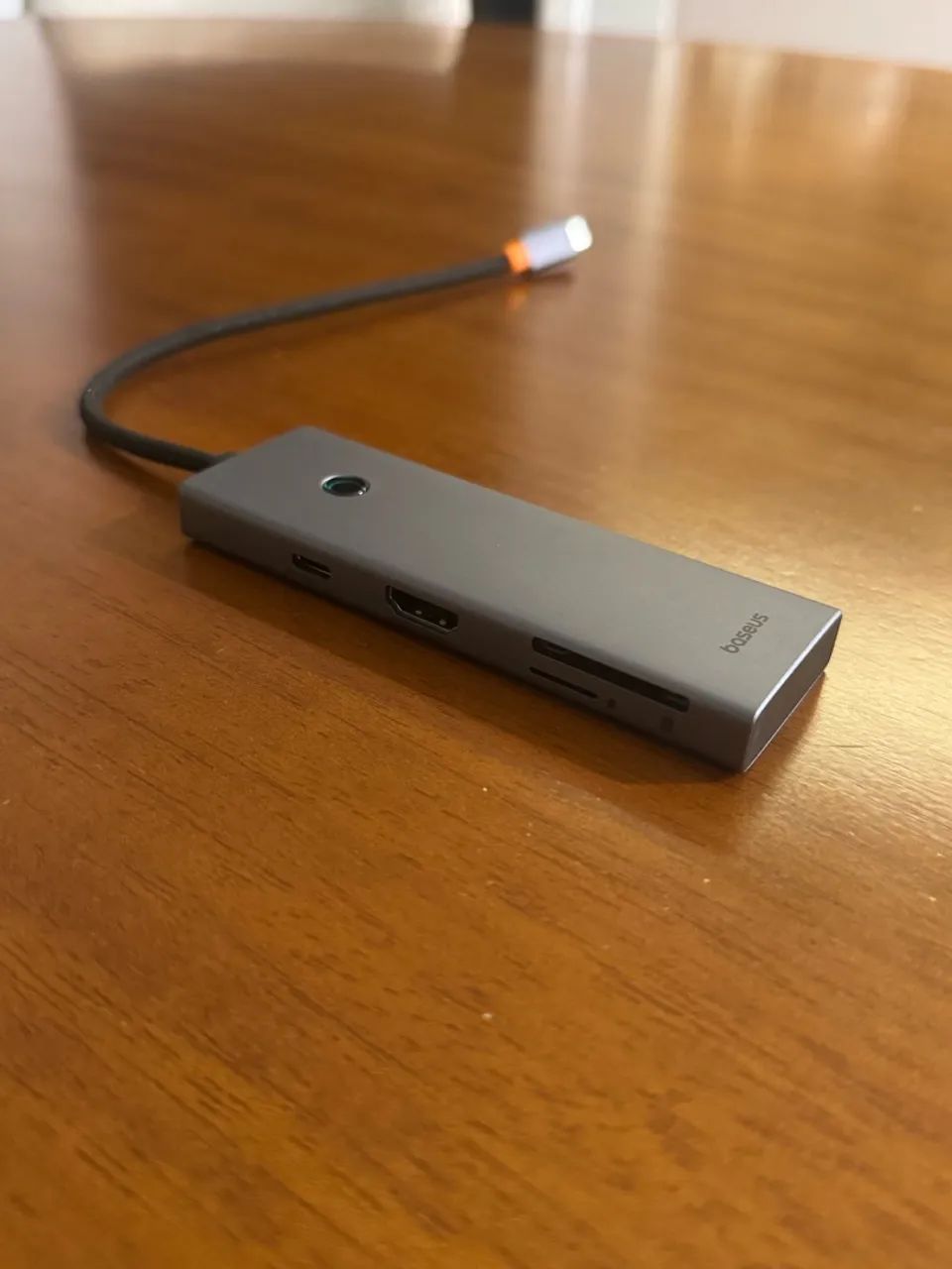Hub USB-C Baseus UltraJoy 7 em 1 com HDMI 4K 60Hz - Foto 3