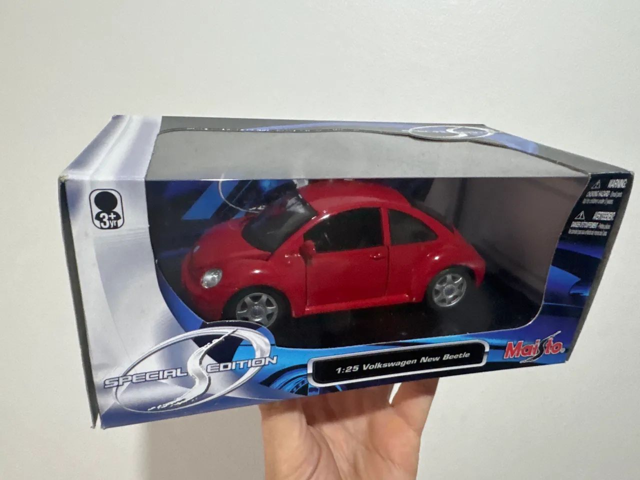 Miniatura New Beatle 1/25 nova 