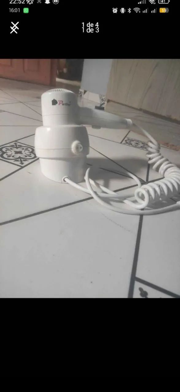 Secador de cabelo de parede  - Foto 2