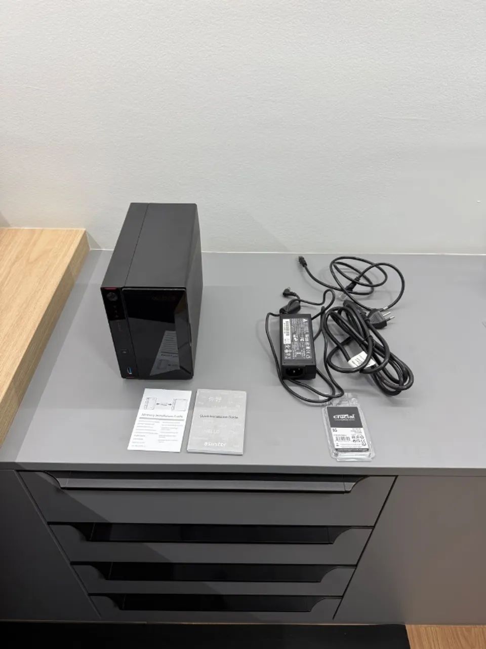 Servidor NAS Asustor AS5202t 16gb RAM + HD 2tb
