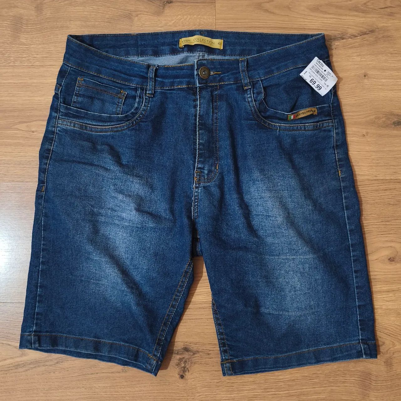 Bermuda Jeans Masculina Tam. 42 Nova