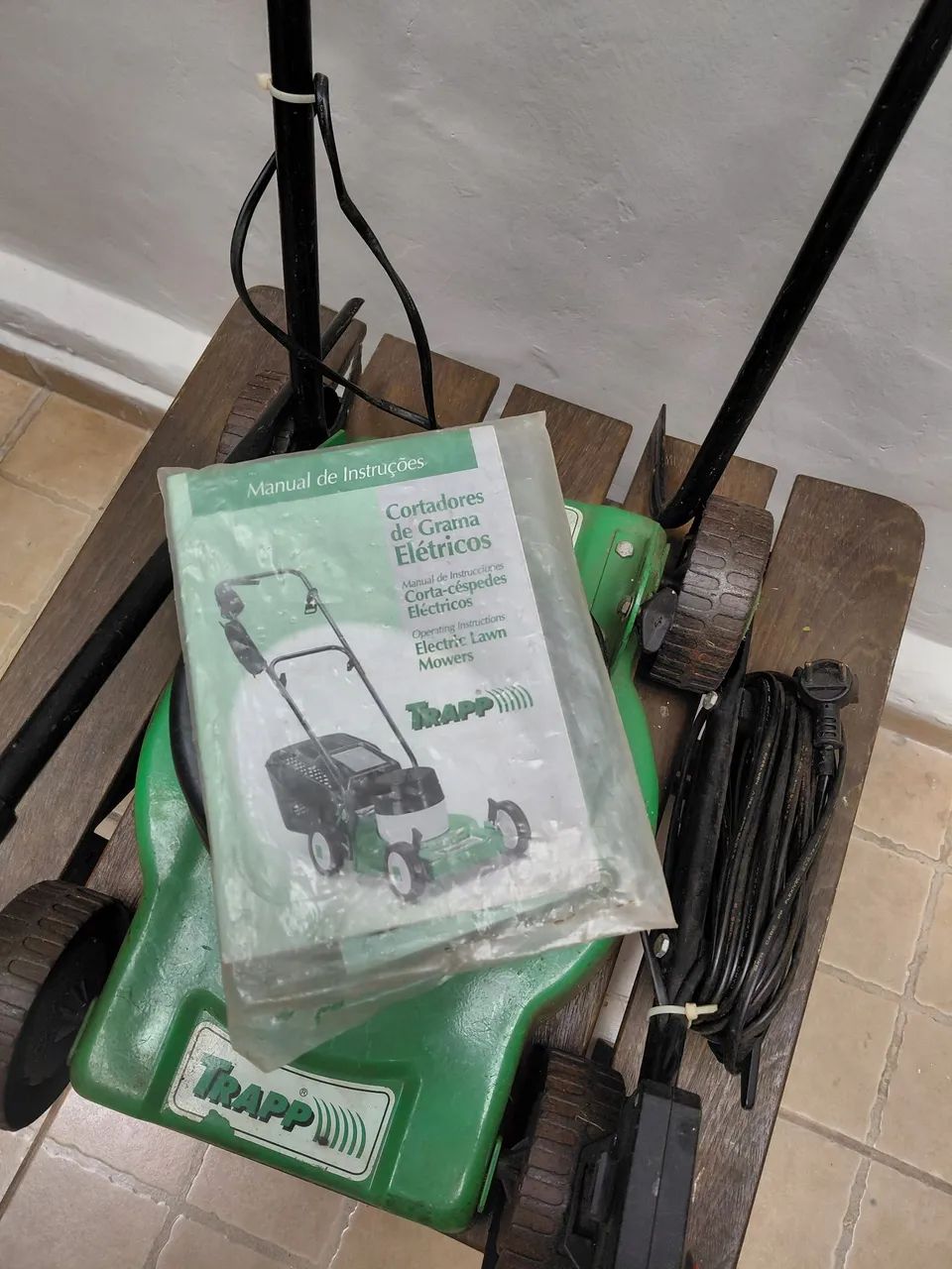 Maquina cortar grama Trapp - Foto 3