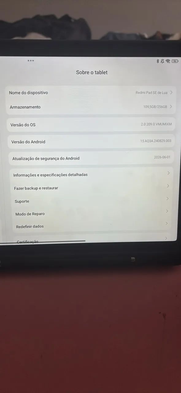Tablet POCO Pad SE com 256 GB  - Foto 3