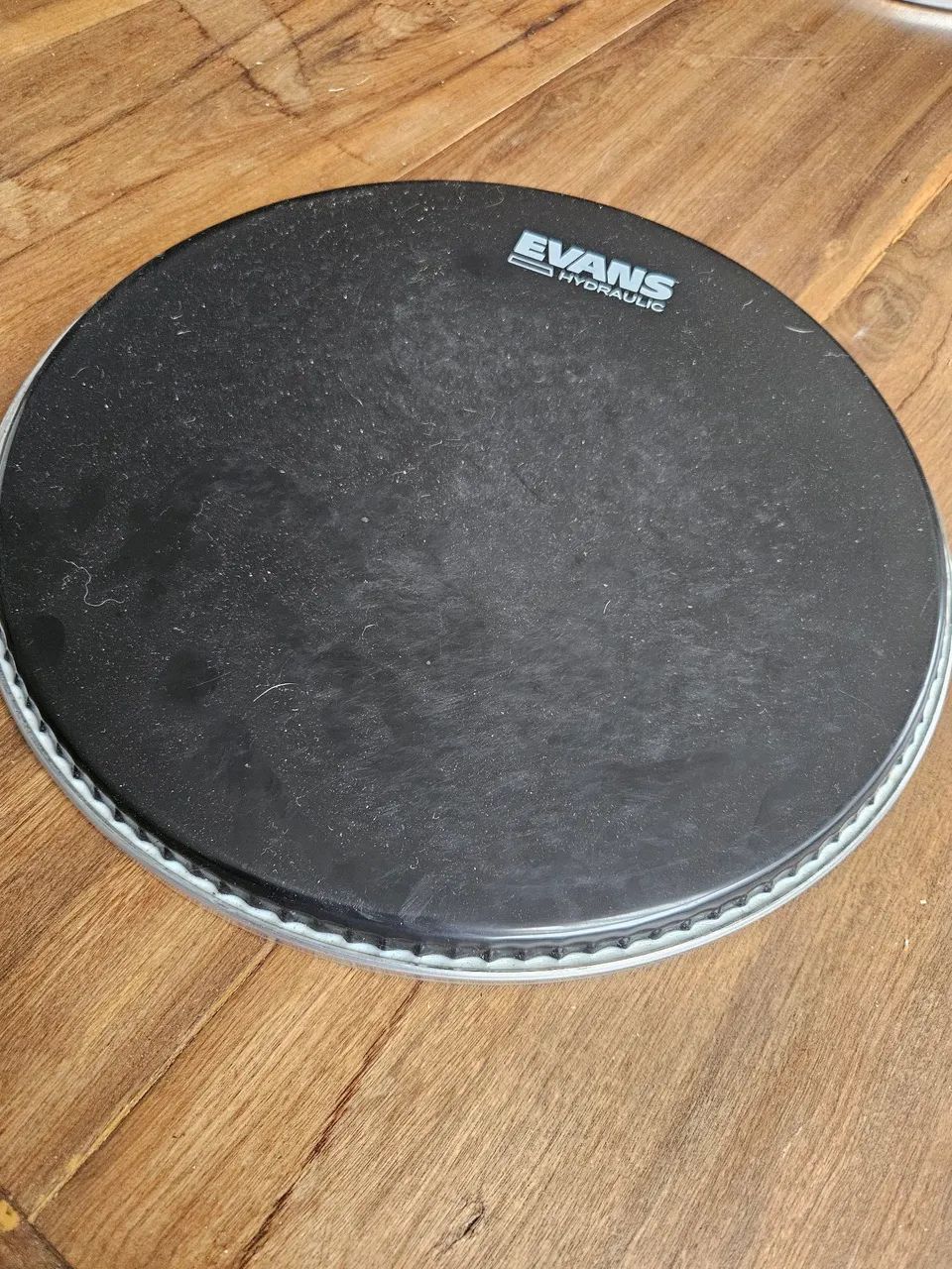 Peles de bateria Evans Hidraulic Black  - Foto 2