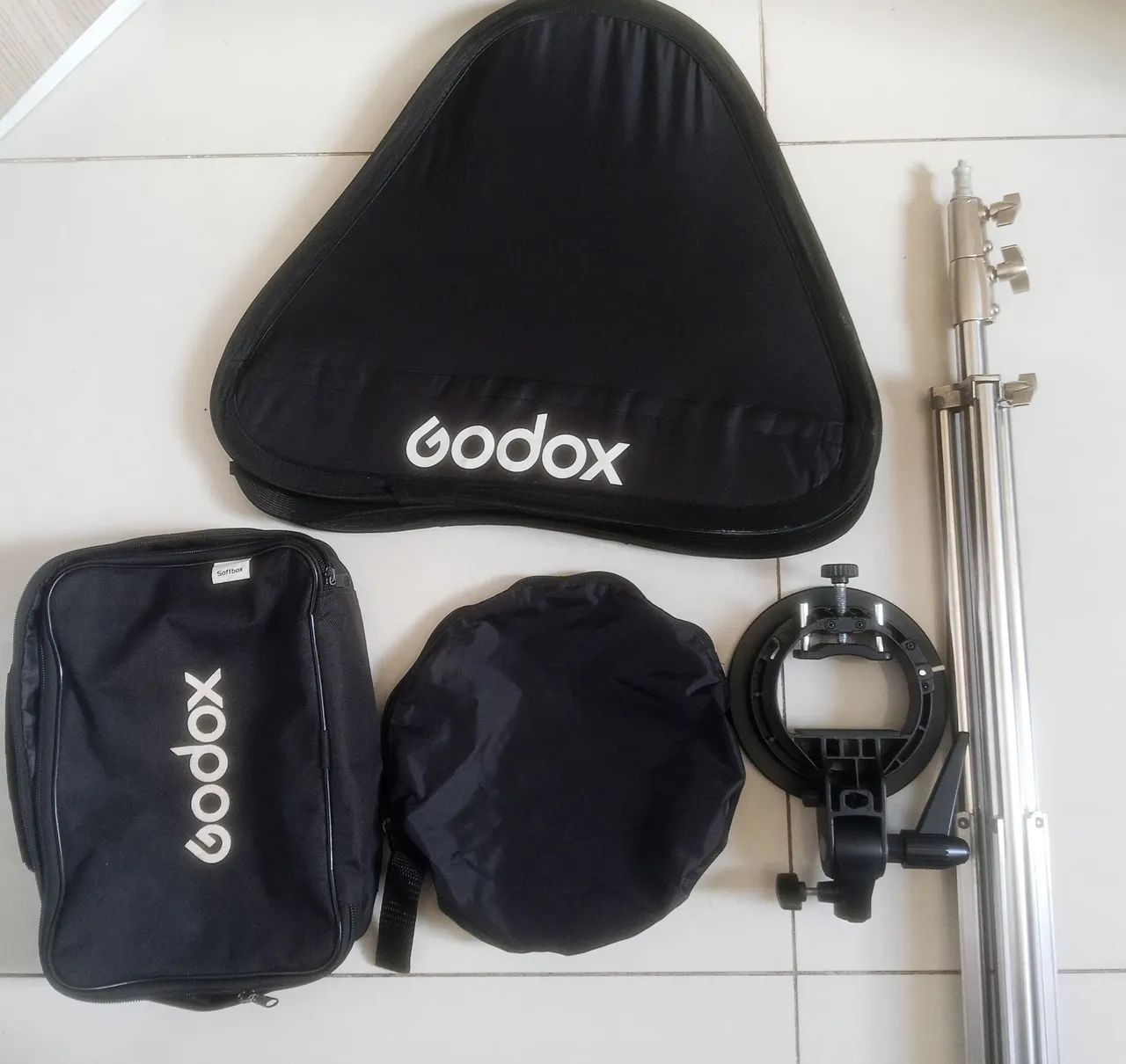 Softbox Godox + Tripe