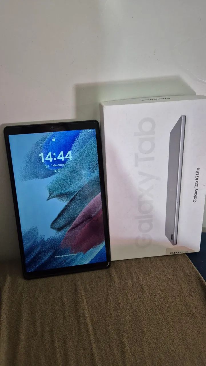 Tablet Samsung Galaxy A7 Lite acompanha teclado