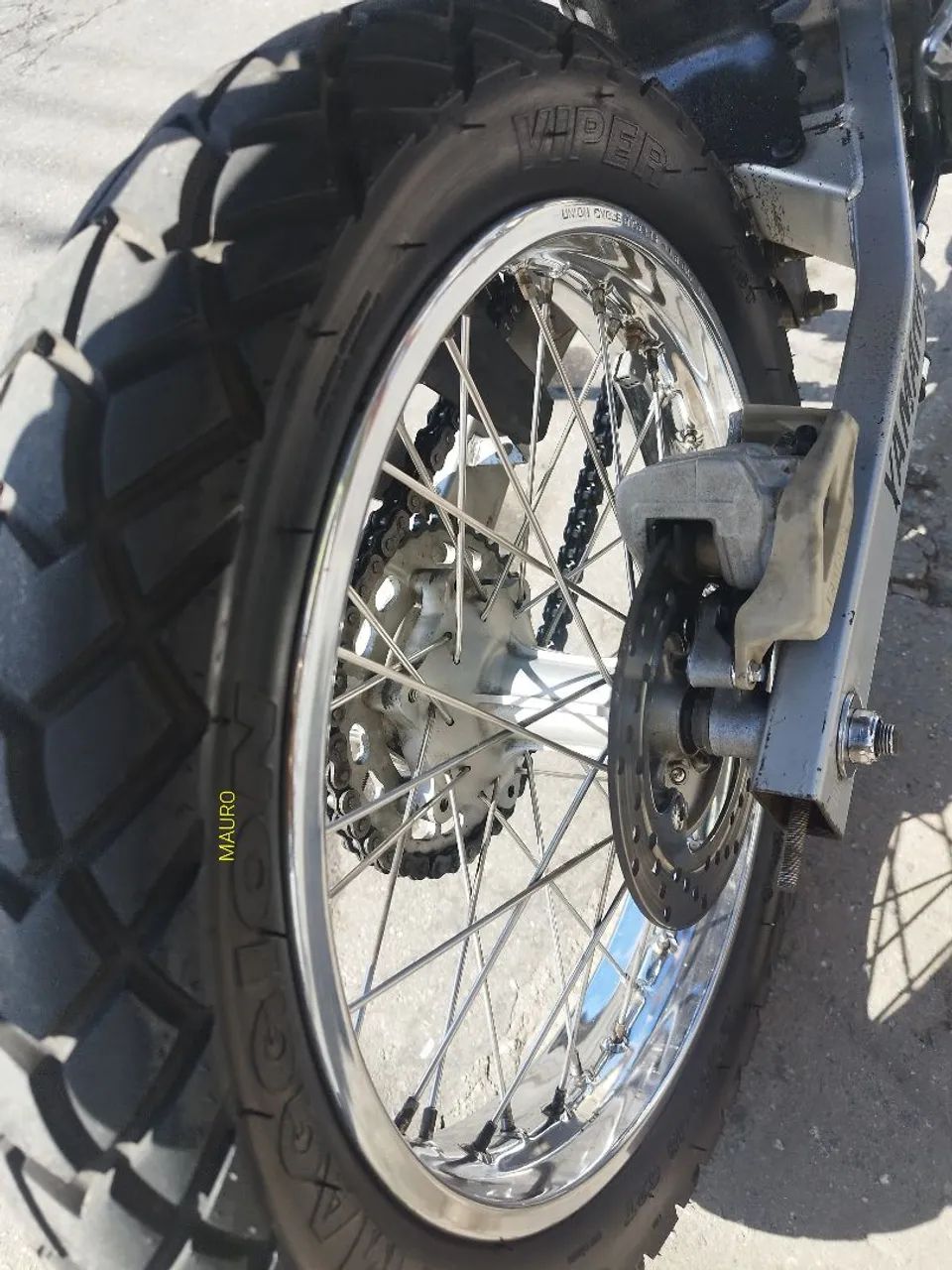 Vendo LANDER 2017 com várias peças cromadas. - Foto 5