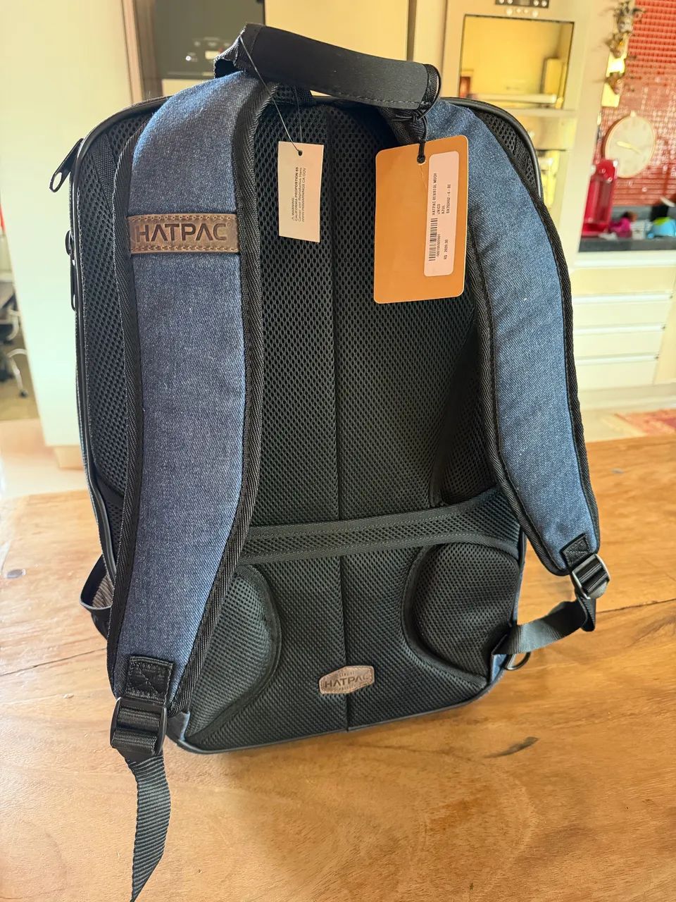 Mochila Chapéu HATPAC RESISTOL Jeans - Foto 3
