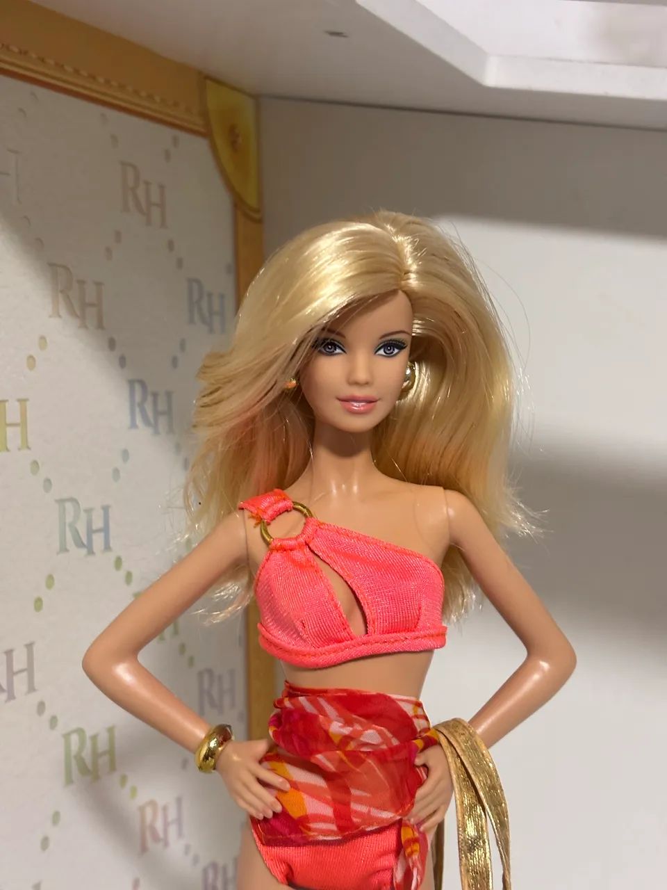 Boneca Barbie Basics Praia  - Foto 4