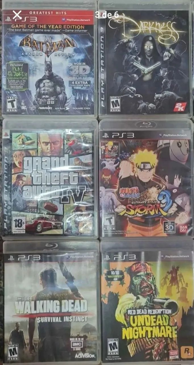 Lore Jogos Ps3/Playstation 3 - Foto 5