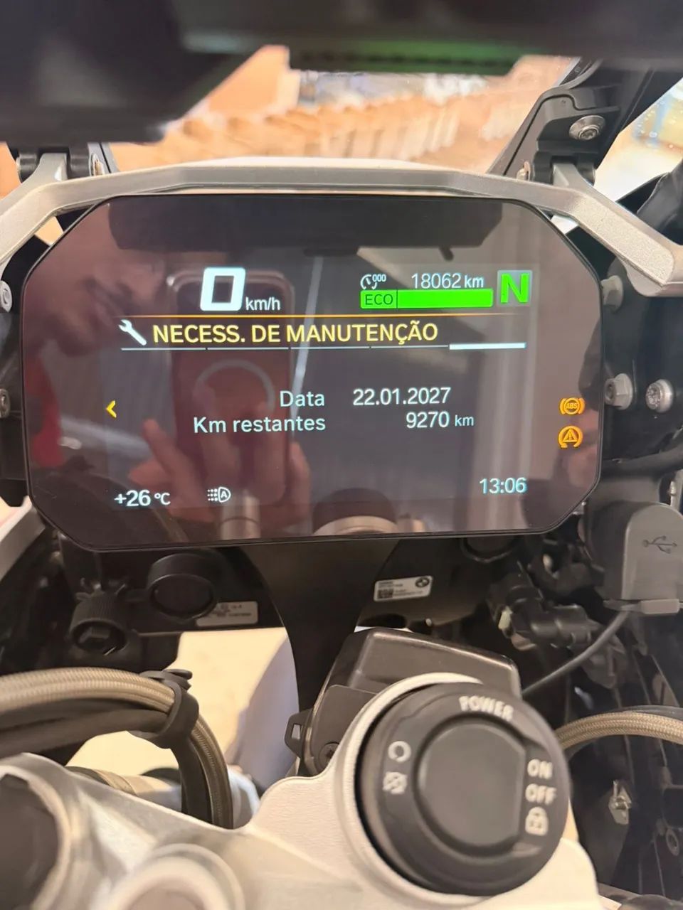 BMW R 1250 GS Adventure premium rallye 2021 com baús e acessórios  - Foto 7